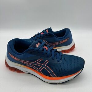 Asics 1012A724 Womens Size 10 Gel-Pulse 12 Running Shoes Blue Orange Sneakers
